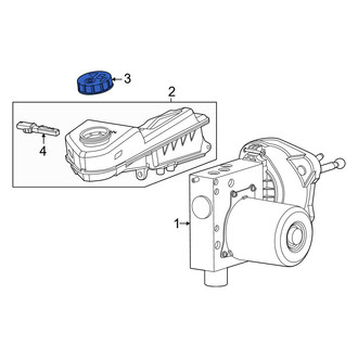 Porsche OE - Brake Master Cylinder Reservoir Cap