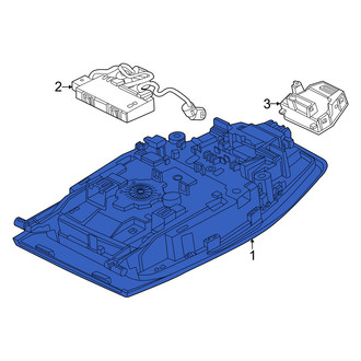 Porsche OE - Upper Overhead Console