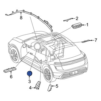 Porsche OE - Steering Wheel Air Bag