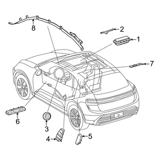 Porsche OE - Restraint Systems - Air Bag Components (Air Bags)