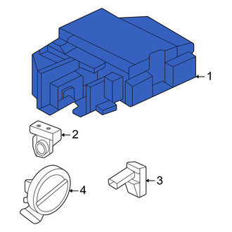 Porsche OE - Air Bag Control Module