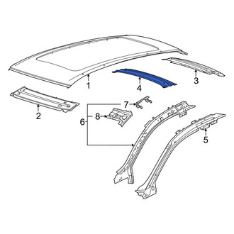 Porsche OE - Roof Bow