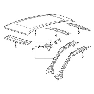 Porsche OE - Roof & Components (BATTERY EV (EV/BEV))