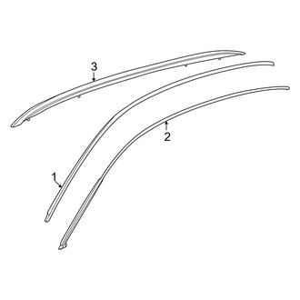 Porsche OE - Roof - Exterior Trim (BATTERY EV (EV/BEV))