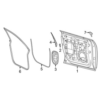 Porsche OE - Front Door - Door & Components (BATTERY EV (EV/BEV))