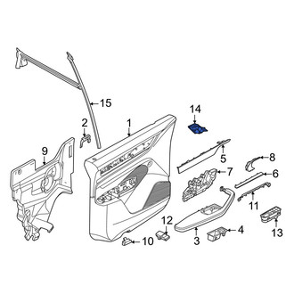 Porsche OE - Door Lock Switch
