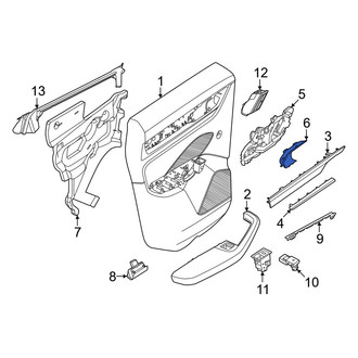 Porsche OE - Front Right Outer Interior Door Handle Screw Cap