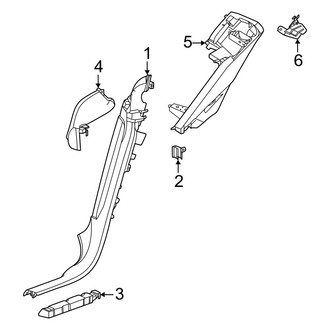 Porsche OE - Quarter Panel - Interior Trim (BATTERY EV (EV/BEV))