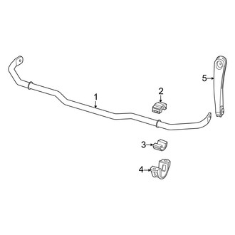 Porsche OE - Rear Suspension - Stabilizer Bar & Components