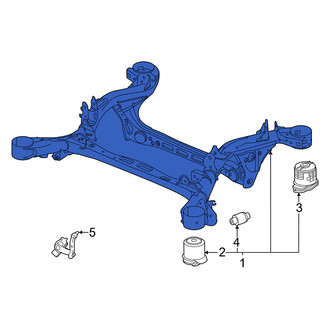 Porsche OE - Front Suspension Subframe Crossmember
