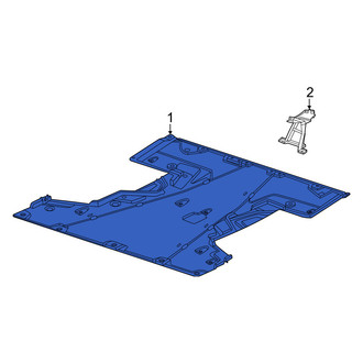 Porsche OE - Rear Floor Pan Splash Shield