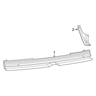 Porsche OE - Rear Lamps - High Mounted Stop Lamp (BATTERY EV (EV/BEV))