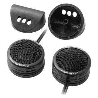 Power Acoustik® - NB Series 1" 200W 4 Ohm Polypropylene Dome Tweeters