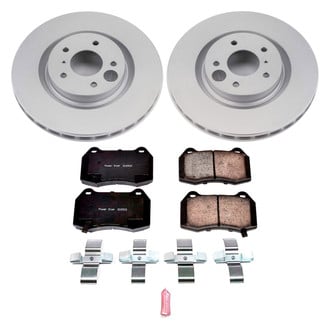 PowerStop® - Z17 Evolution Geomet® Plain Front Brake Kit