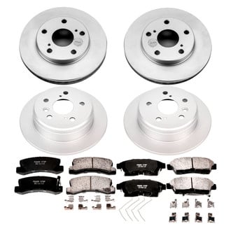 PowerStop® - Z17 Evolution Geomet® Plain Front and Rear Brake Kit