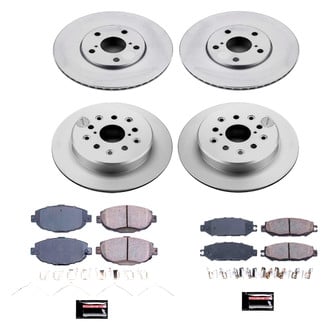 PowerStop® - Evolution Geomet® Z17 Plain Brake Kit