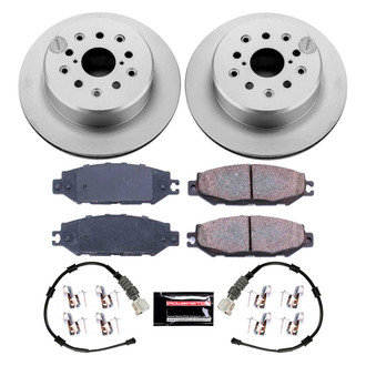 PowerStop® - Z17 Evolution Geomet® Plain Rear Brake Kit