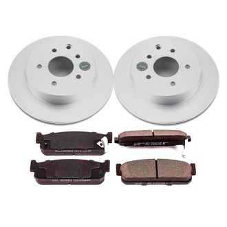 PowerStop® - Z17 Evolution Geomet® Plain Rear Brake Kit