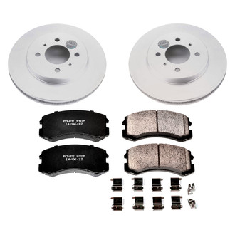 PowerStop® - Z17 Evolution Geomet® Plain Front Brake Kit
