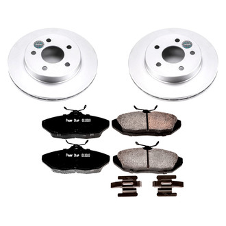 PowerStop® CRK1297 - Z17 Evolution Geomet® Plain Rear Brake Kit