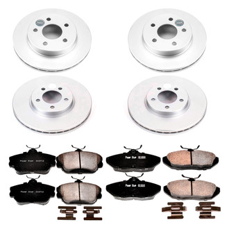 PowerStop® - Evolution Geomet® Z17 Plain Brake Kit