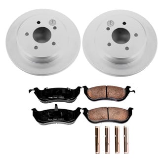 PowerStop® - Z17 Evolution Geomet® Plain Rear Brake Kit