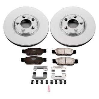 PowerStop® - Z17 Evolution Geomet® Plain Front Brake Kit