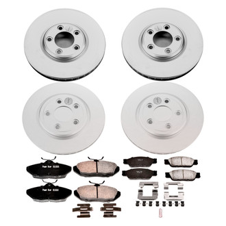 PowerStop® - Z17 Evolution Geomet® Plain Brake Kit