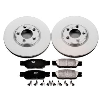 PowerStop® - Z17 Evolution Geomet® Plain Front Brake Kit