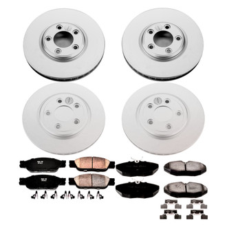 PowerStop® - Z17 Evolution Geomet® Plain Brake Kit