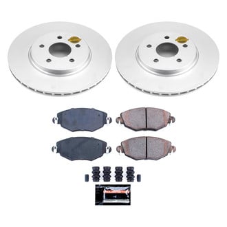 PowerStop® - Z17 Evolution Geomet® Plain Front Brake Kit