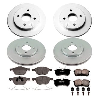 PowerStop® - Z17 Evolution Geomet® Plain Brake Kit