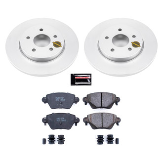 PowerStop® - Z17 Evolution Geomet® Plain Rear Brake Kit