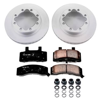 PowerStop® - Z17 Evolution Geomet® Plain Front Brake Kit