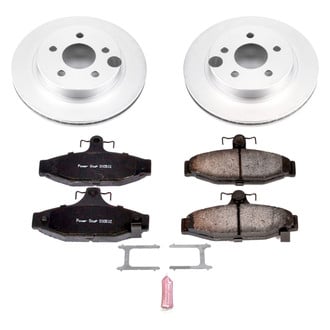 PowerStop® - Z17 Evolution Geomet® Plain Rear Brake Kit