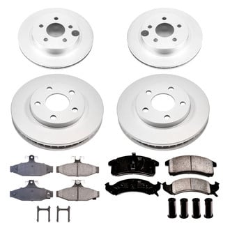 PowerStop® - Z17 Evolution Geomet® Plain Front and Rear Brake Kit