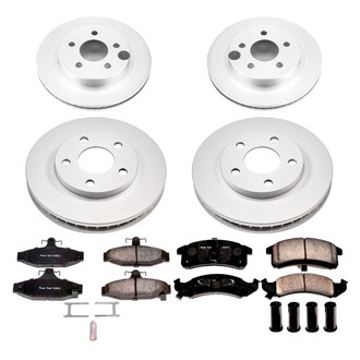 PowerStop® - Z17 Evolution Geomet® Plain Brake Kit