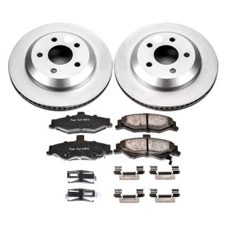 PowerStop® - Z17 Evolution Geomet® Plain Rear Brake Kit