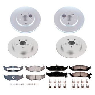 PowerStop® - Z17 Evolution Geomet® Plain Brake Kit