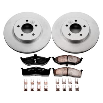 PowerStop® - Z17 Evolution Geomet® Plain Front Brake Kit