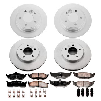 PowerStop® - Evolution Geomet® Z17 Plain Brake Kit