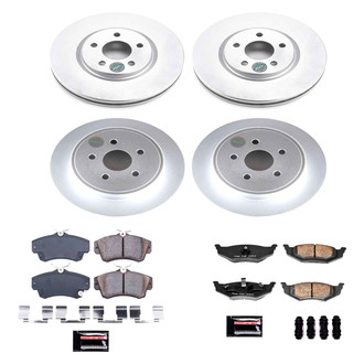 PowerStop® - Z17 Evolution Geomet® Plain Brake Kit