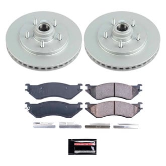 PowerStop® - Z17 Evolution Geomet® Plain Front Brake Kit