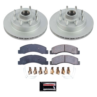 PowerStop® - Z17 Evolution Geomet® Plain Front Brake Kit
