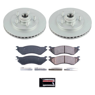 PowerStop® - Z17 Evolution Geomet® Plain Front Brake Kit