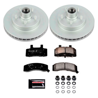 PowerStop® - Z17 Evolution Geomet® Plain Front Brake Kit