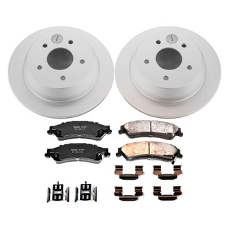 PowerStop® - Z17 Evolution Geomet® Plain Rear Brake Kit