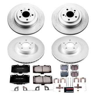 PowerStop® - Z17 Evolution Geomet® Plain Brake Kit
