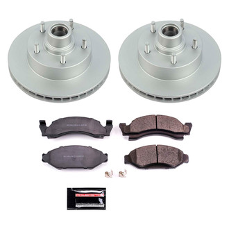 PowerStop® - Z17 Evolution Geomet® Plain Front Brake Kit