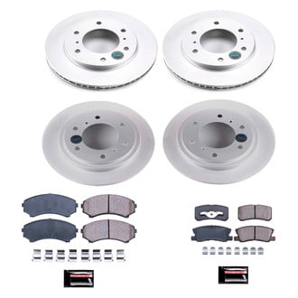 PowerStop® - Evolution Geomet® Z17 Plain Brake Kit